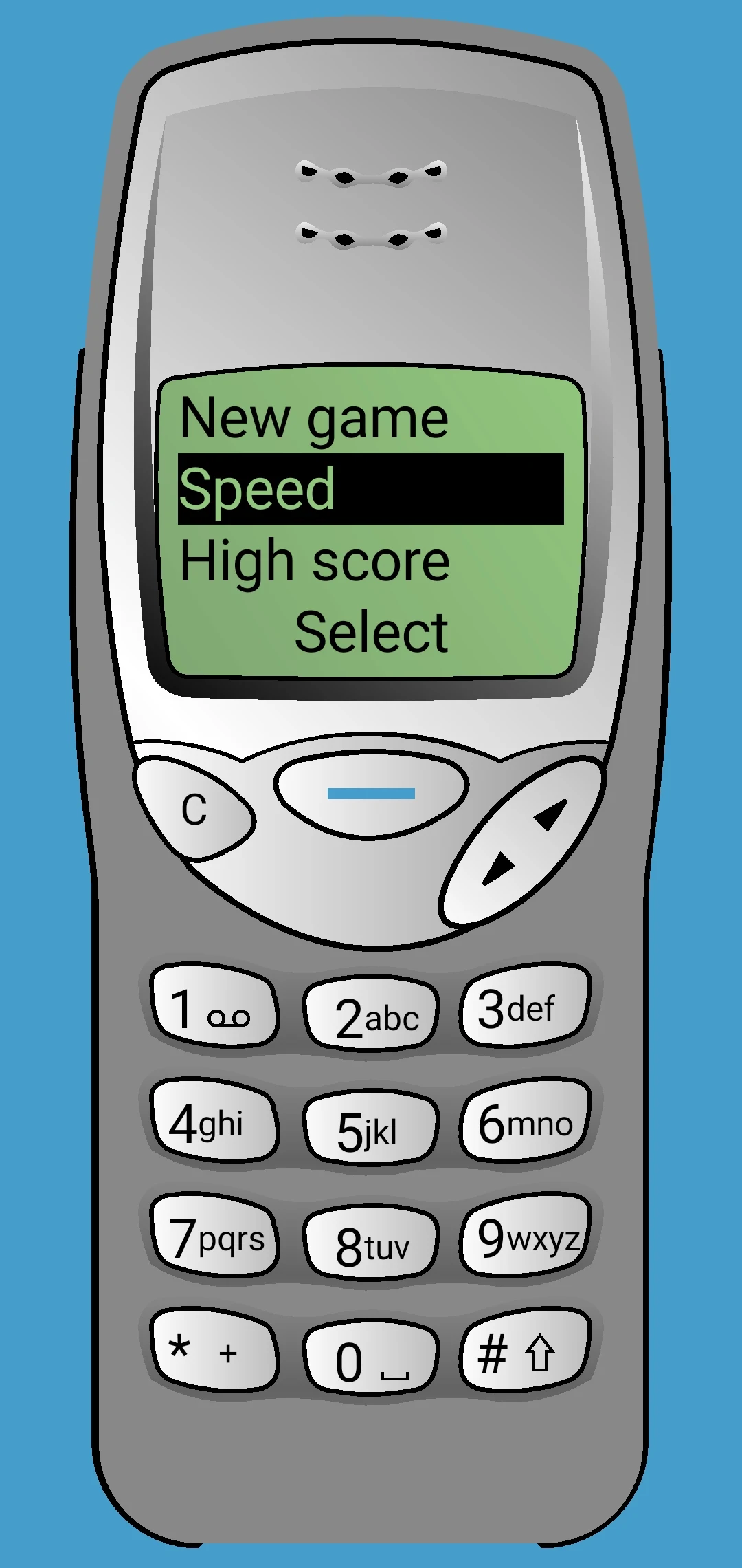 Nokia Snake screenshot